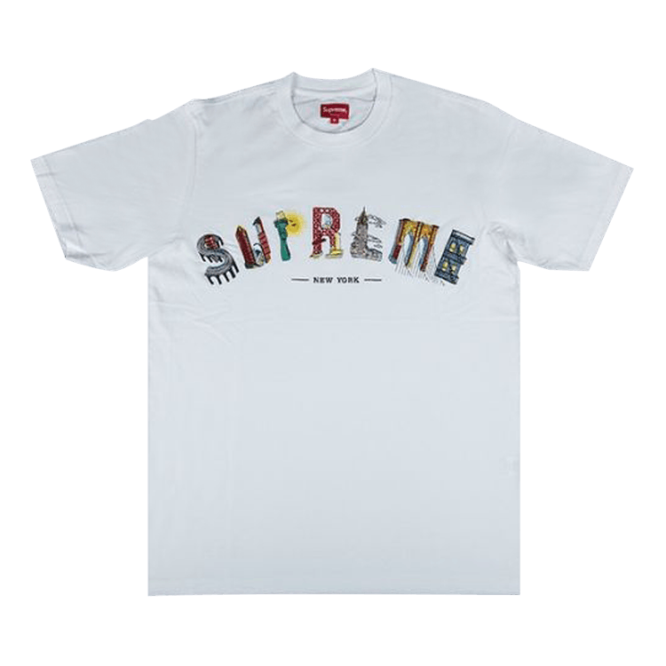 Buy Supreme City Arc Tee 'White' - SS19KN74 WHITE | GOAT