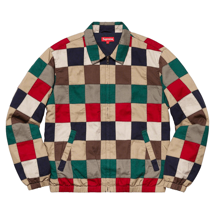 Buy Supreme Patchwork Harrington Jacket 'Multicolor' - SS19J48