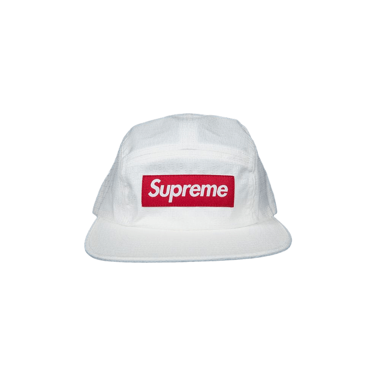 Buy Supreme Fuck Everybody Jacquard Camp Cap 'White' - SS19H103