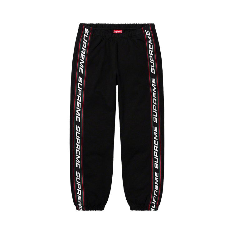パンツ Supreme 2019AW Text Rib Sweatpant Buy Supreme Text Rib Sweatpant 'Black' - FW19P46 BLACK | GOAT