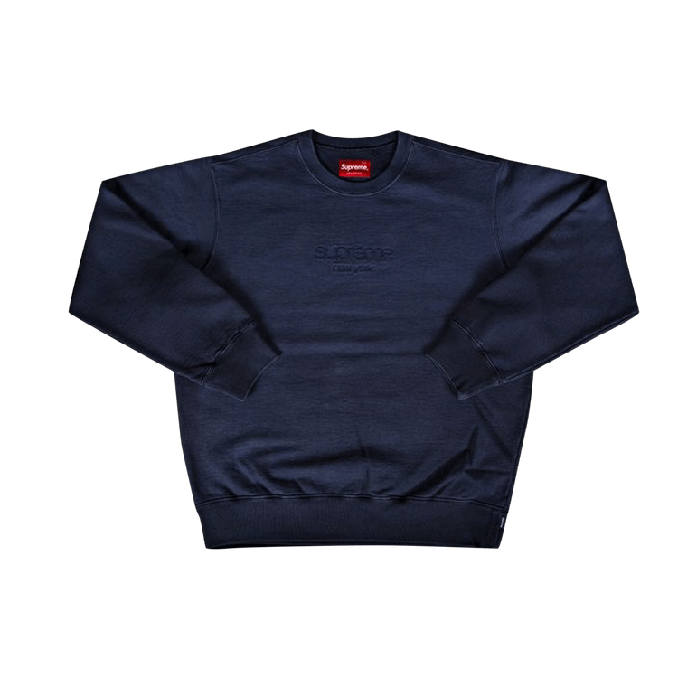 Supreme dipped crewneck black hot sale