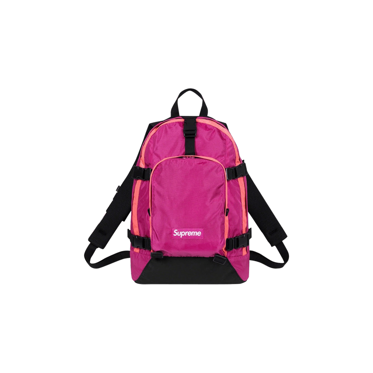 Buy Supreme Backpack Magenta FW19B8 MAGENTA GOAT