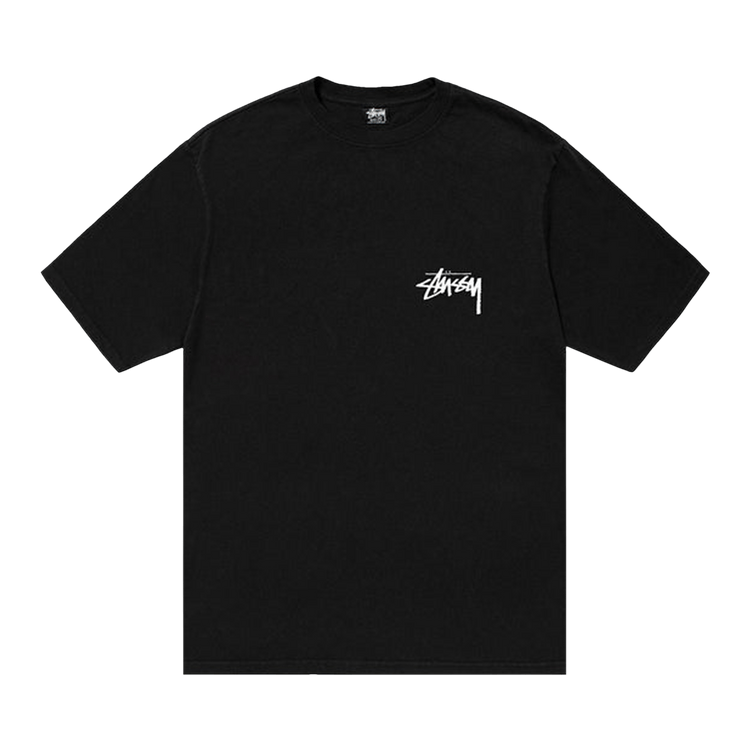 ★関税込★STUSSY★CROWN WREATH PIGMENT DYED TEE★BLACK★ Stussy Crown Wreath Pigment Dyed Tee Black M - POIZON