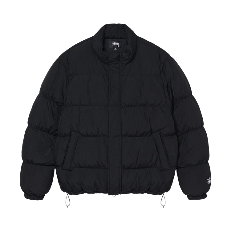 Buy Stussy Ripstop Down Puffer Jacket 'Black' - 115656 BLAC Buy Stussy Ripstop Down Puffer Jacket 'Black' - 115656 BLAC