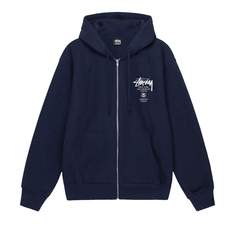 Stussy world tour hoodie original online