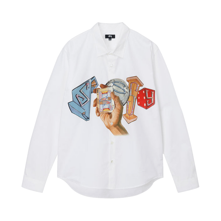 Buy Stussy Goldie Shirt 'White' - 1110270 WHIT | GOAT