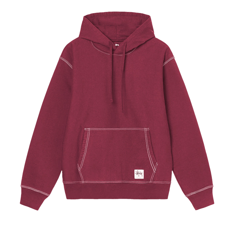 ロ*ー様 Stussy Contrast Stitch Label Hoodie Contrast Stitch Label Hoodie – Premier