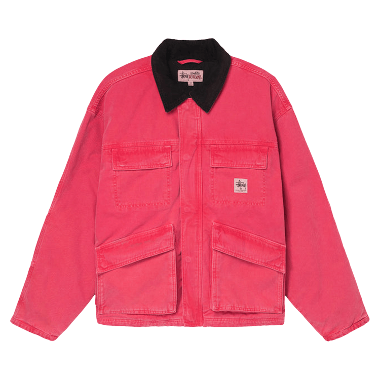 Stussy pink jacket hotsell