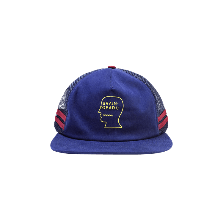 Buy Brain Dead Logohead Trucker Cap 'Navy' BDF22H06002515NY01 GOAT
