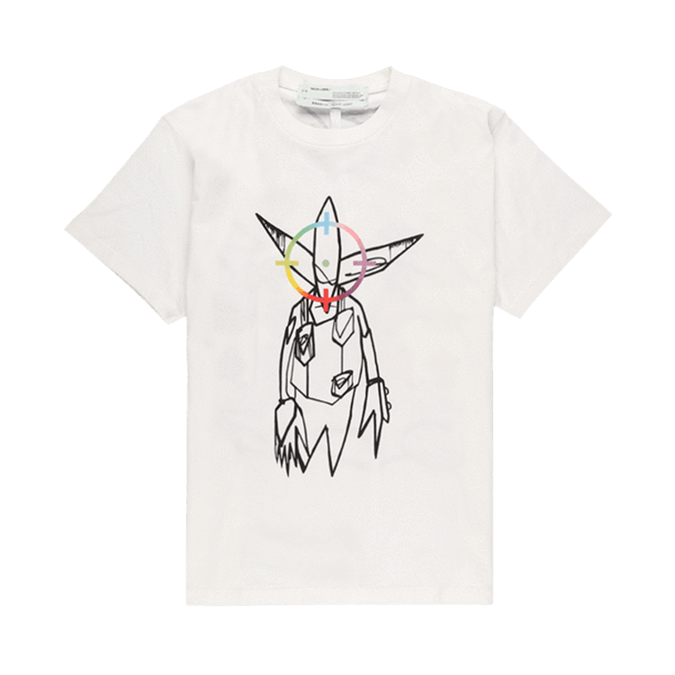 OFF-WHITE x Futura Oversized Fit Alien T-Shirt White