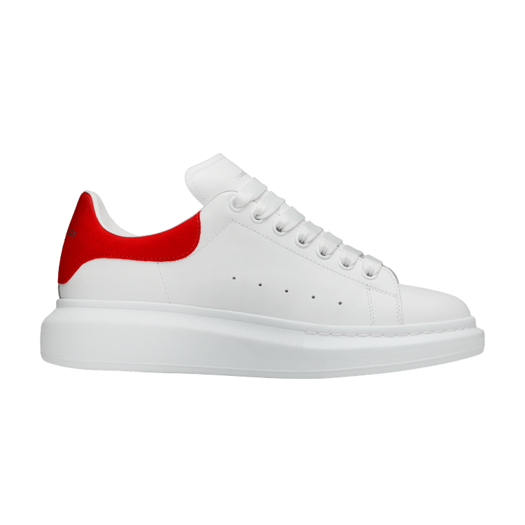 Alexander McQueen Oversized Sneaker 'White Lust Red' | GOAT