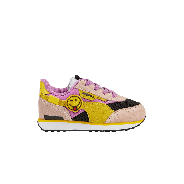 【開運・来福】希少！ピンクアメジスト笑口⭐2回結晶・周りブルーレース瑪瑙⭐RM2 Buy SmileyWorld x Puma Future Rider Infant 'Rose Quartz Mauve Pop