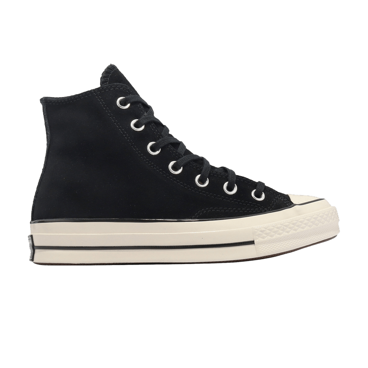 Chuck 70 Suede High 'Black White'