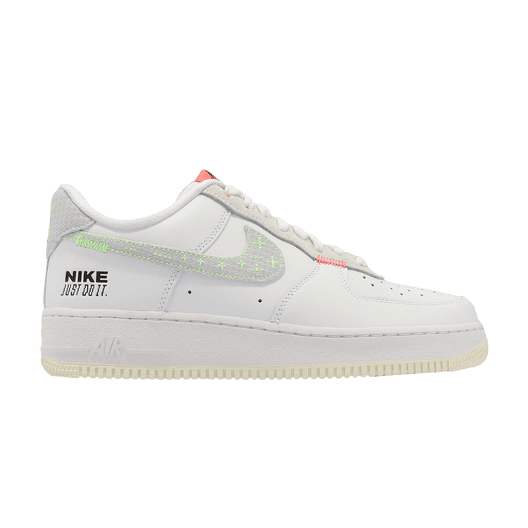 Air force 1 07 premium just do it white sales