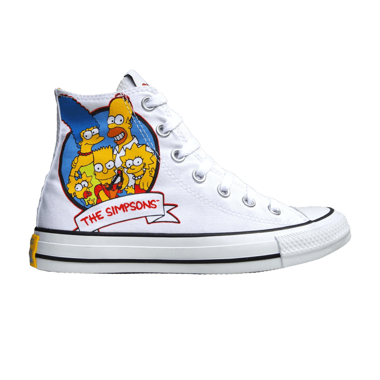 The Simpsons x Chuck Taylor All Star High '25th Anniversary - Family Portrait'