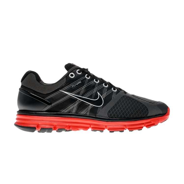 Buy Nike LunarGlide+ 2 'Black Sport Red' - 407648 066 | GOAT