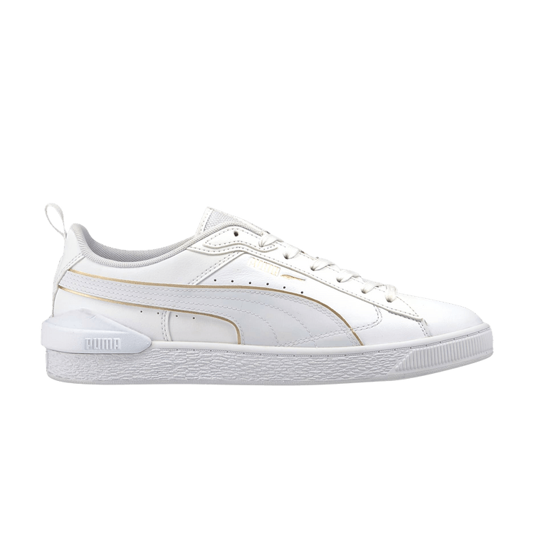 PUMA Suede Bloc 'Liquid Metal - White Team Gold'