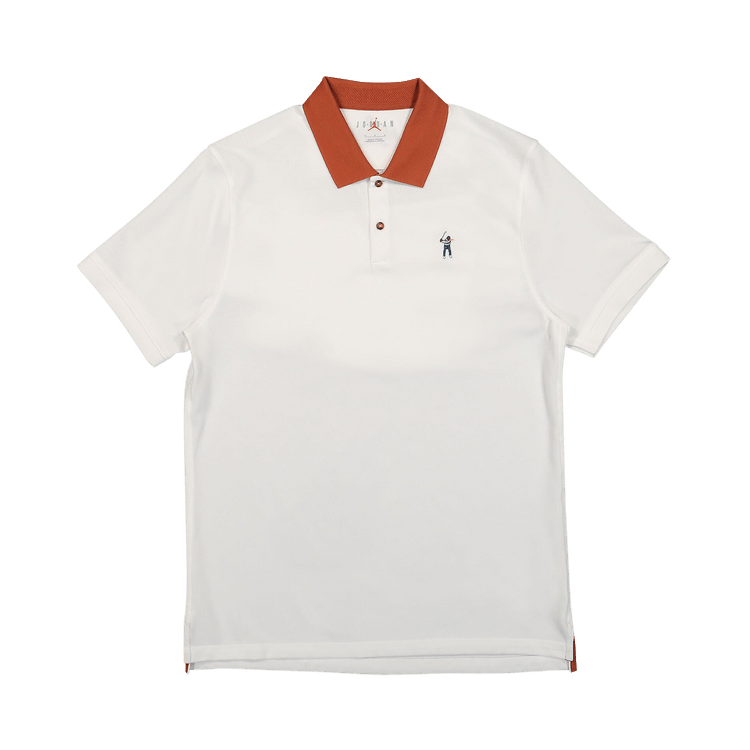 Buy Air Jordan x Eastside Golf EG Polo 'White/Burnt Sunrise