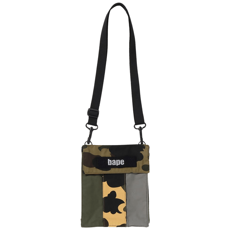 Buy BAPE Crazy Pattern Shoulder Bag 'Multicolor' - 1I30 189 021