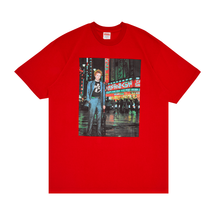 Buy Supreme x PiL Live In Tokyo Tee 'Red' - FW22T59 RED
