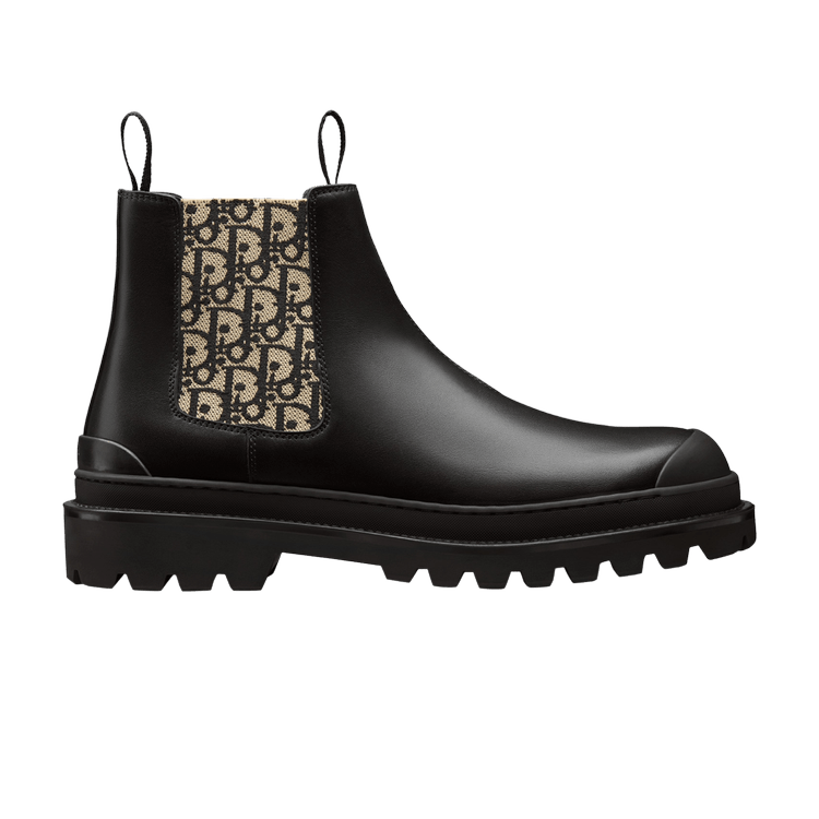 DIOR 1850$ Black Explorer II Military/Combat Boots - Oblique Embossed  Leather