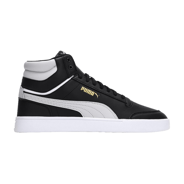 PUMA Shuffle Mid WTR 'Black White Team Gold'