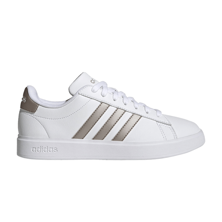 Buy Adidas Wmns Grand Court Cloudfoam 'White Platinum Metallic