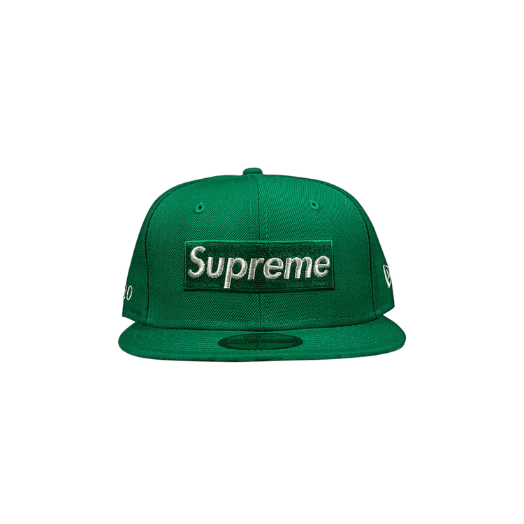 Buy Supreme 1M Metallic Box Logo New Era 'Green' SS20H21 GREEN GOAT