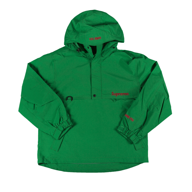 【美品・レア】supreme GORE-TEX Anorak GREEN L 638547_00.png.png