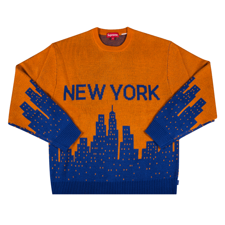 Buy Supreme New York Sweater 'Orange' - SS20SK2 ORANGE