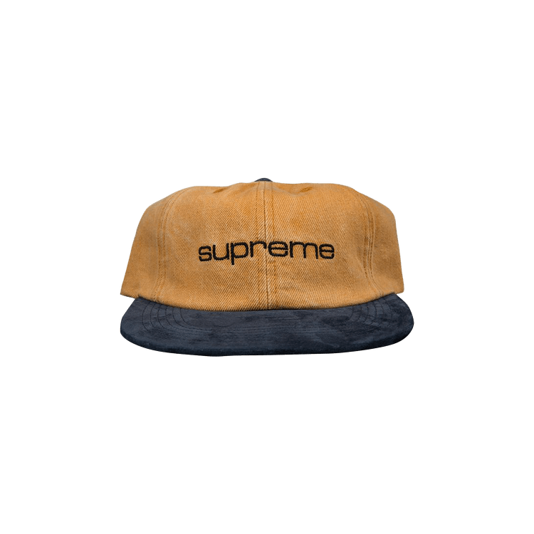 帽子 Supreme Denim Suede Compact Logo 18ss Supreme Denim Suede Compact Logo 6-Panel (SS18) - $58