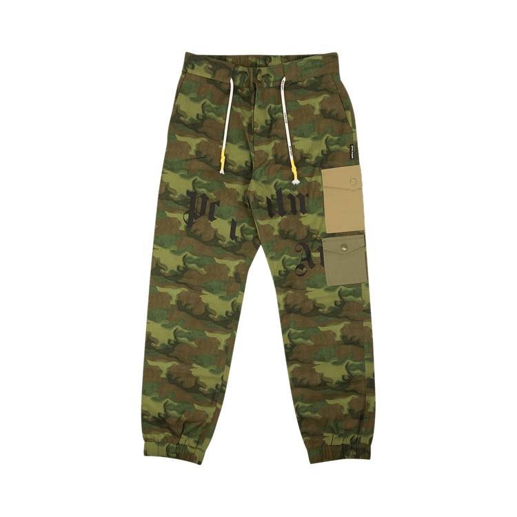 Palm Angels Camo Cargo Pants 'Military Camo' GOAT UK