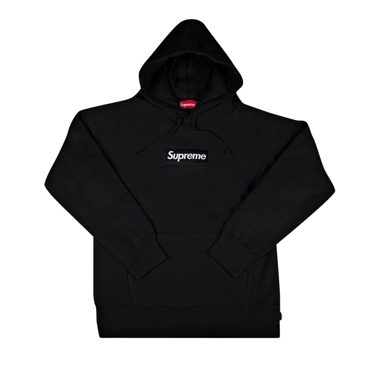 Buy Supreme Box Logo Hooded Sweatshirt 'Black' - FW16SW6