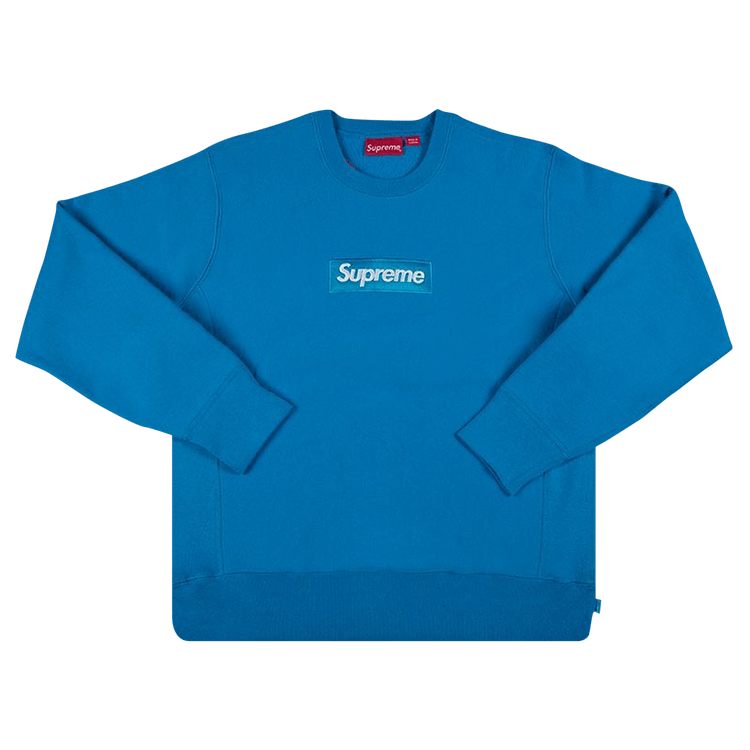 Size xl Supreme Box Logo Crewneck 'Bright Royal'