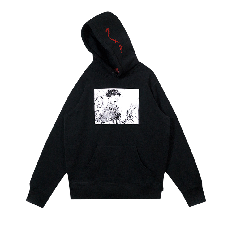 Buy Supreme Akira Arm Hooded Sweatshirt 'Black' - FW17SW49 