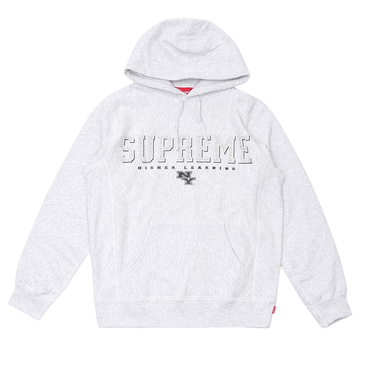 Supreme Gems Hooded Sweatshirt 'Ash Grey' GOAT