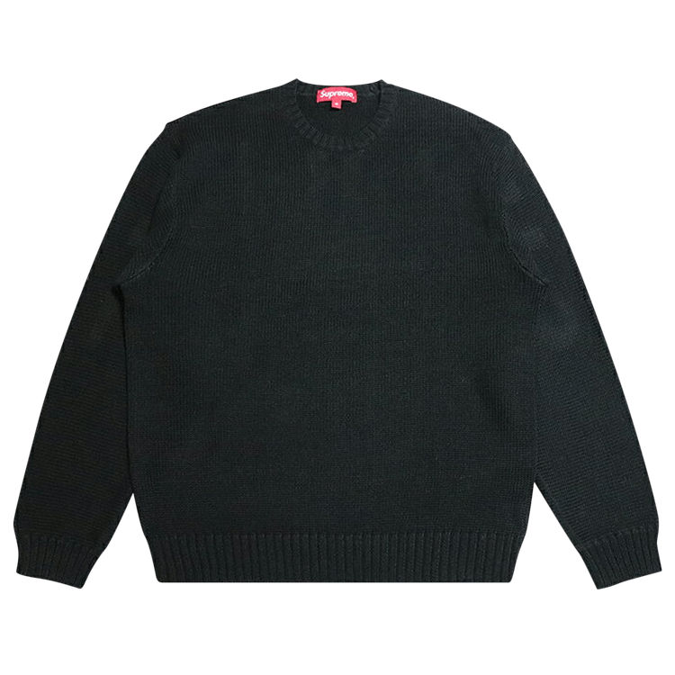 Supreme Back Logo Sweater 'Black'
