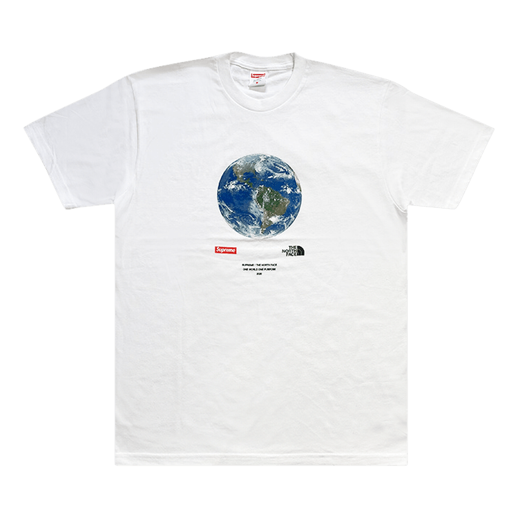 Buy Supreme x The North Face One World Tee 'White' - SS20T73 