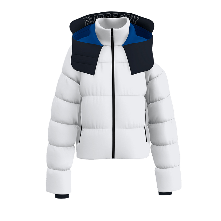 Burberry Detachable Hood Puffer Jacket Optic White Culture Circle