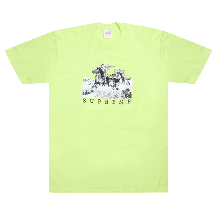 Buy Supreme Riders Tee 'Neon Green' - SS19T51 NEON GREEN