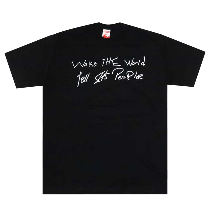 Supreme buju banton shop wake the world tee