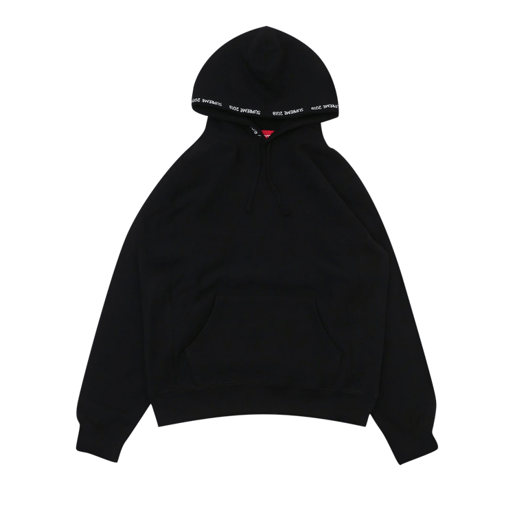 Buy Supreme Channel Hooded Sweatshirt 'Black' - SS18SW23 BLACK | GOAT