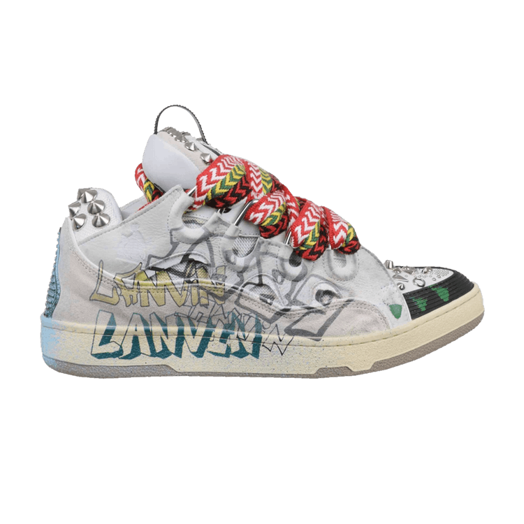 Buy Lanvin Wmns Curb Sneakers 'Graffiti' - FW SKDK02 STUD