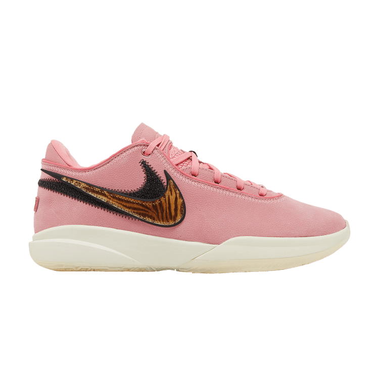 Lebron pink basketball shoes best sale