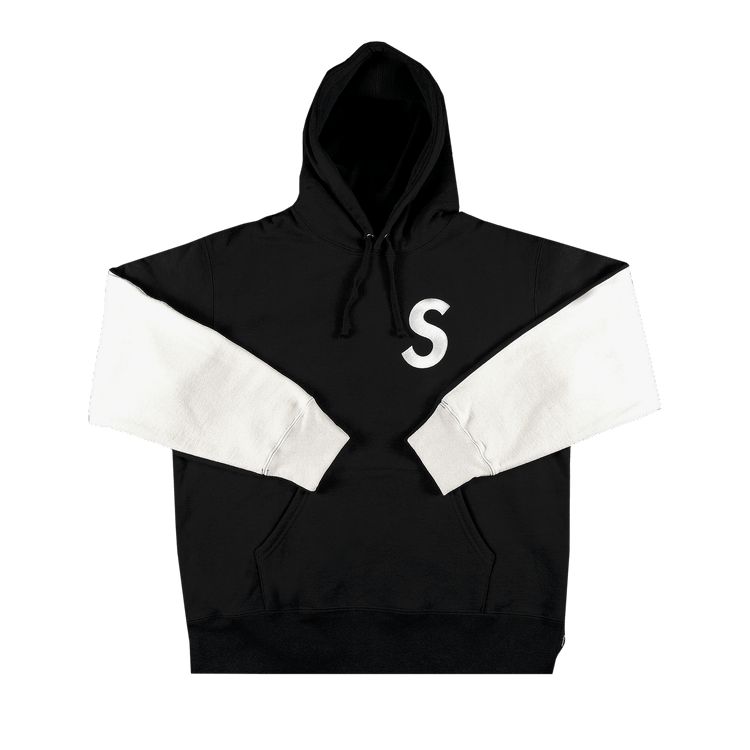 Supreme s logo hoodie black clearance