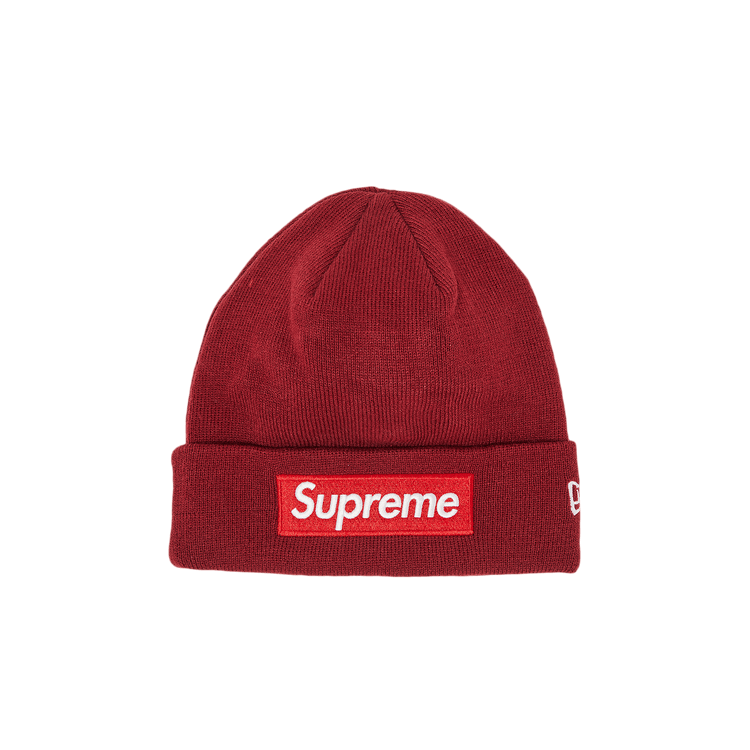 ニット帽/ビーニー Supreme New Era Box Logo Beanie Cardinal Buy Supreme x New Era Box Logo Beanie 'Cardinal' - FW22BN10