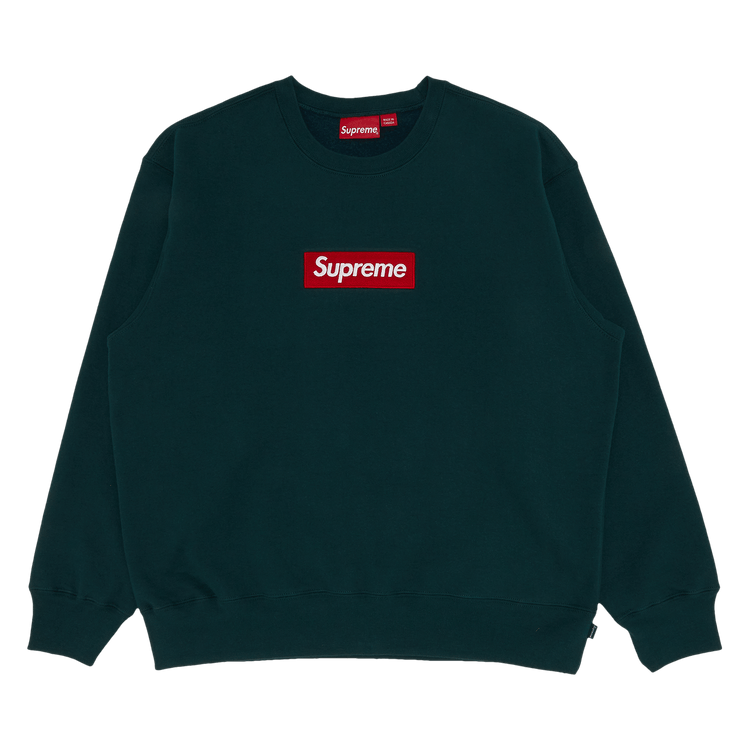Supreme box clearance logo dark green