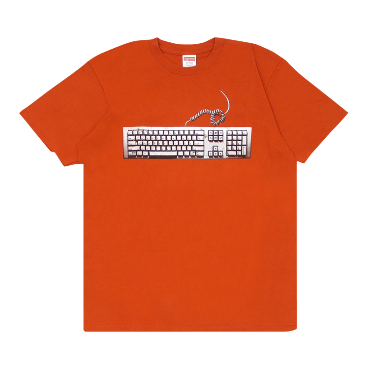 Supreme Keyboard Tee 'Rust'