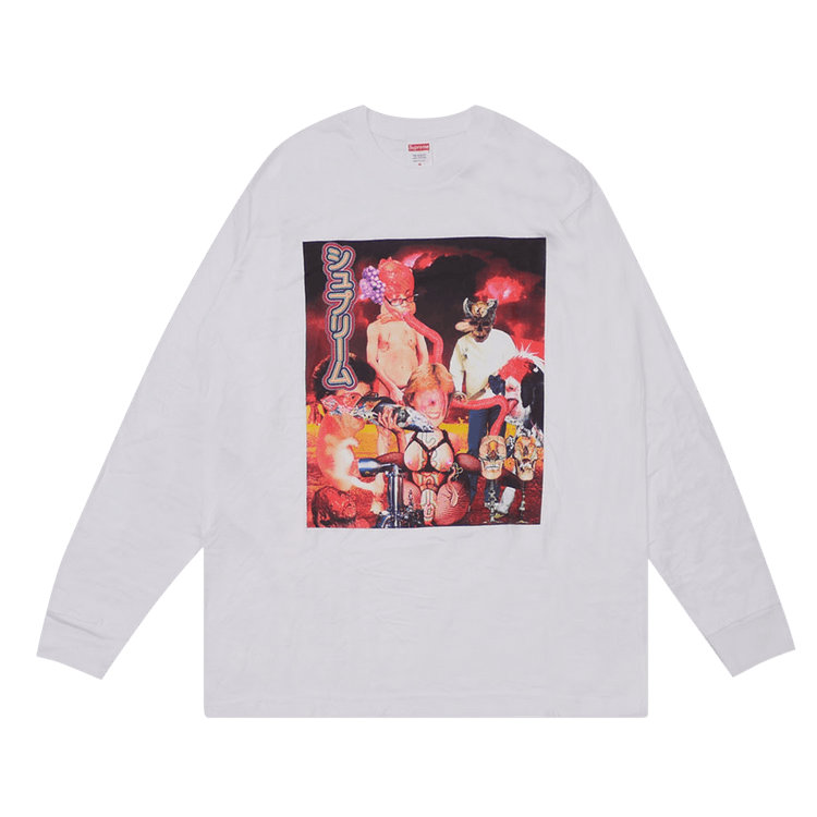 Buy Supreme Sekintani La Norihiro Long-Sleeve Tee 'White