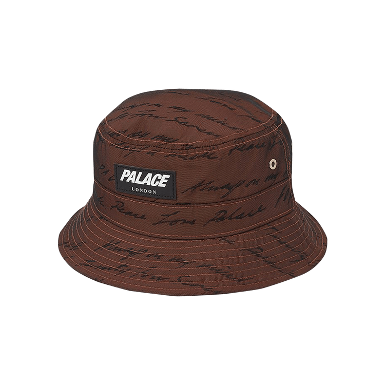 Buy Palace Das Mind Bucket Hat 'Orange/Black' - P17H088 | GOAT